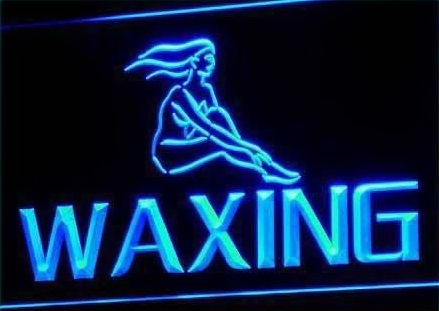 Waxing Neon Light Sign